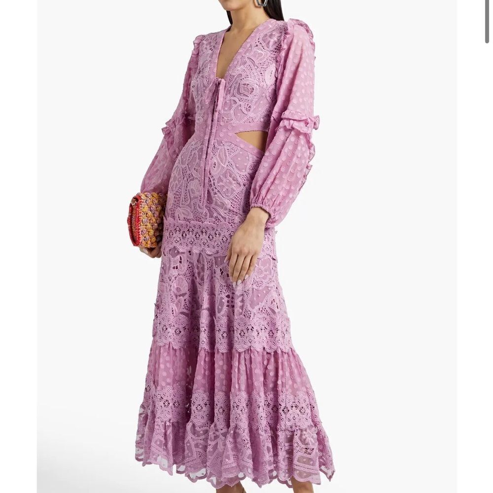 Zendaya Dress in Lilac Macrame
Alexis
Color:Lilac Macrame